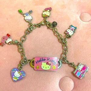 Vintage Hello Kitty Charm Bracelet